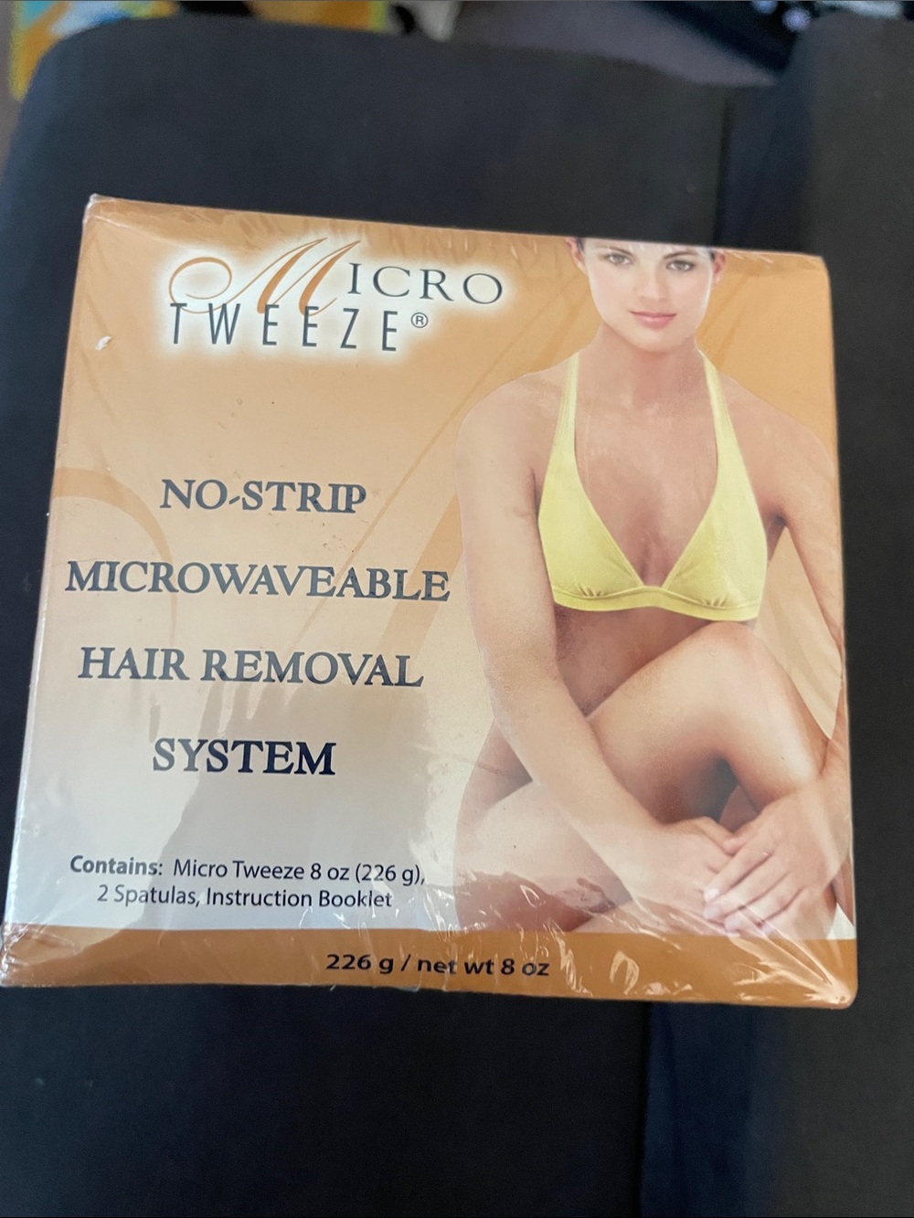 No-Strip Microwaveable Hair Removal System - Yellow